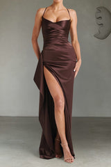 Long Slip Elegant Party Dress