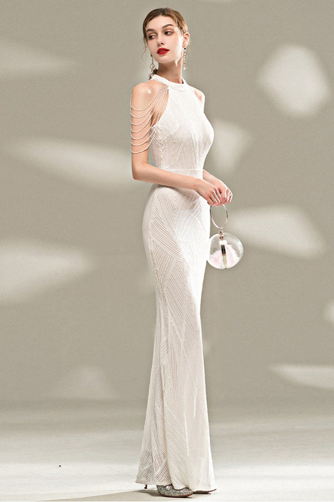 Elegant Slim Fit Long Gown Formal Dress
