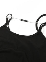 Asymmetric High Slit Bodycon Maxi Dress Midi Dresses