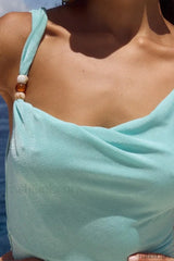 Asymmetrical Neckline Slimming Bodycon Knit Mini Dress