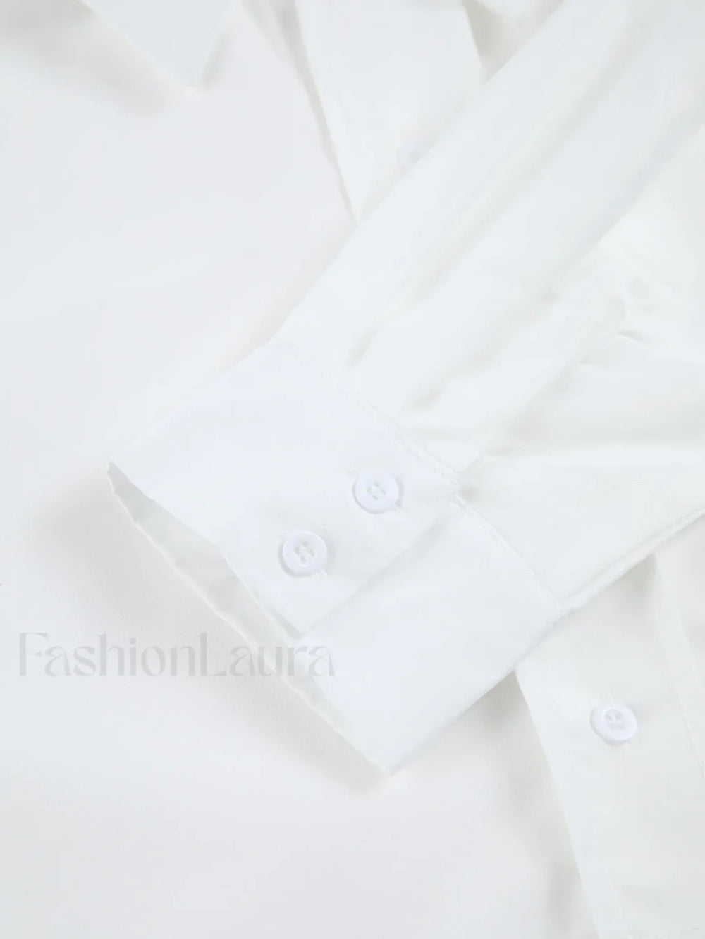 Asymmetrical Pocket Button Trendy Collar Crop Shirt Shirts