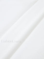 Asymmetrical Pocket Button Trendy Collar Crop Shirt Shirts