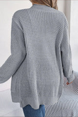 Loose Knit Pocket Cardigan