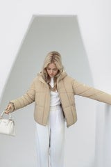 Short Puffer Down Coat coats