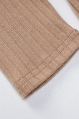 One Shoulder Split Sweater Dress