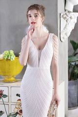 Elegant Sequin Mermaid Party Dress