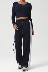 Color Block Yoga Knit Pants