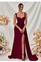 Sexy Bodycon Slit Maxi Party Dress