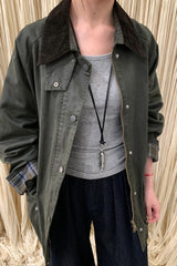 Longline Viscose Long Sleeve Knit Top