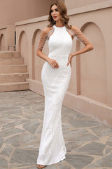 Sequin Mermaid Gown Formal Dress