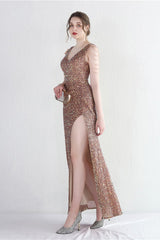 Statement Bead Mermaid Gown Formal Dress