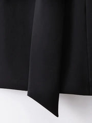 Bowknot Double Breasted Graceful Sleeveless Vest Vests