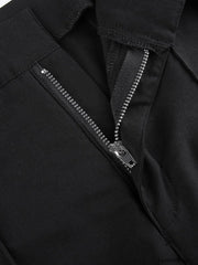 Buckle Belted Flare Leg Pants Flare Leg Pants