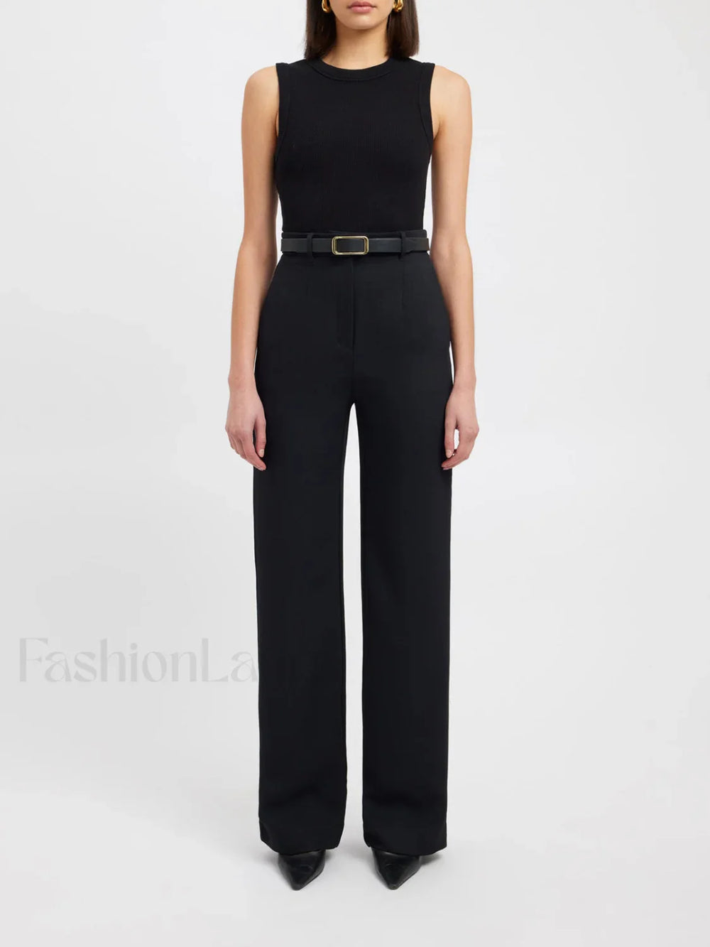 Business Casual Straight Trendy Leg Dress Pants Pants