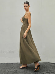 Bustier Corset Open Trendy Back Long Tank Dress Knit Dresses