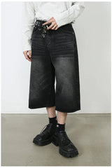 Vintage Y2K Loose Cropped Jeans