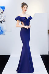Elegant Off Shoulder Bodycon Formal Dress