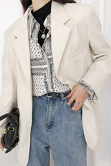 Tailored Relaxed Fit Blazer