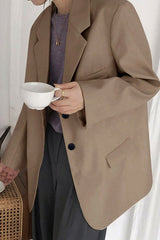 Tailored Relaxed Fit Blazer