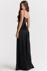 Elegant Cami Backless Maxi Party Dress