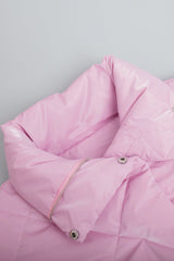 Loose Fit Quilted Cotton Jacket