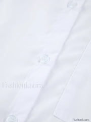 Cotton Blends Sleeveless Trendy Split Midi Dress Dresses