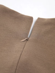 Criss Cross Cut Trendy Out Long Dress Dresses