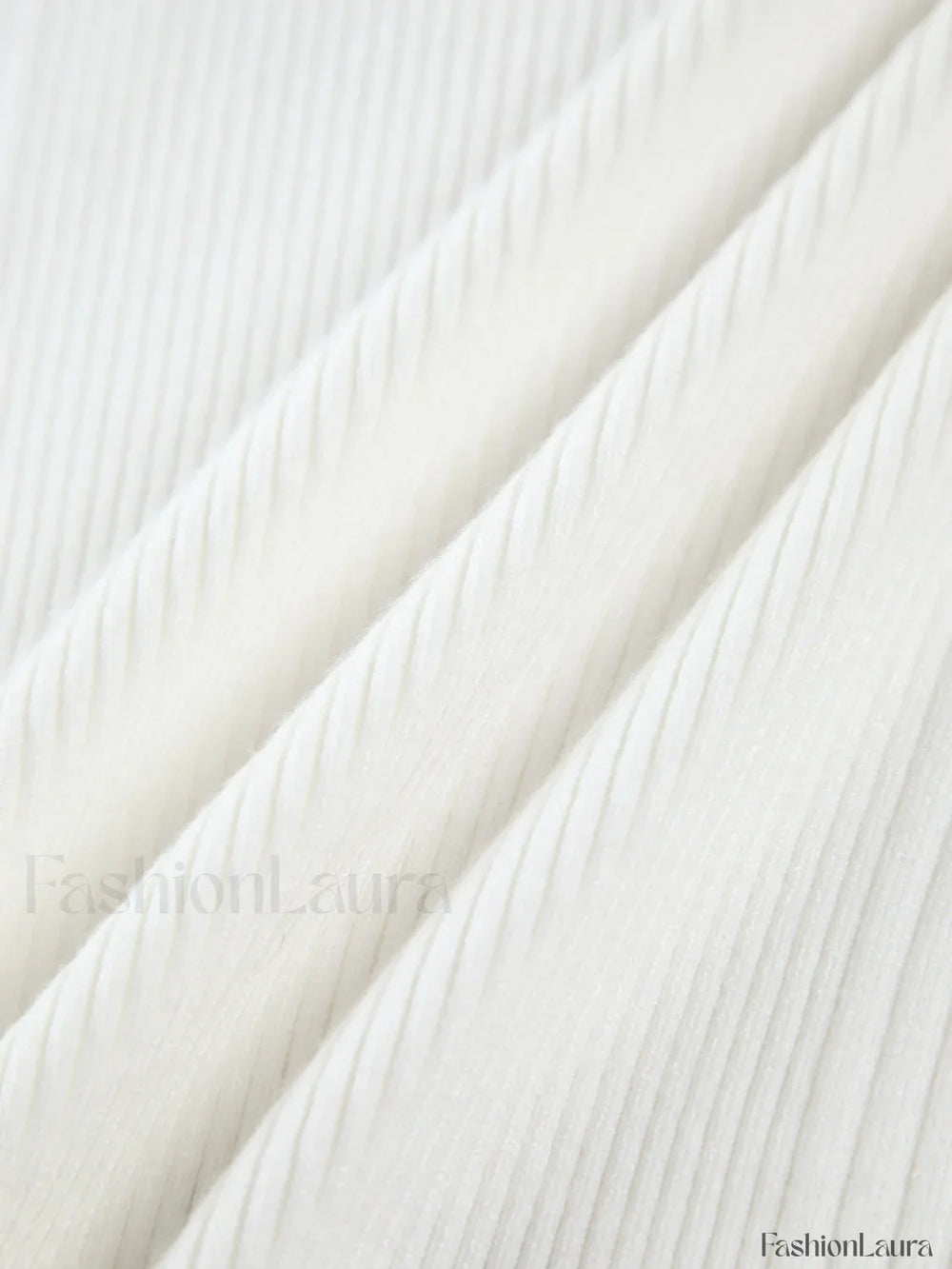 Cutout Split Beads Trendy Detail Ribbed Knit Top Sweaters L