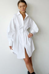 Elegant Vintage Waist Defining Blouse