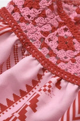 Boho Spaghetti Strap Tassel Boho Dress