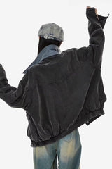 Relaxed Fit Workwear Pocket Jacket