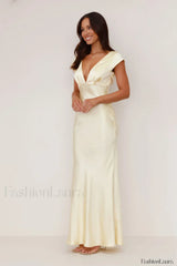 Deep V Neck Bodycon Backless Midi Work Dress