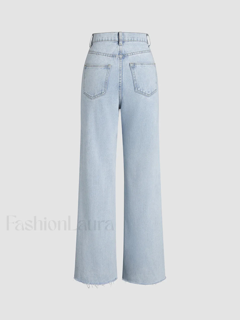 Denim Straight Graceful Leg Jeans Jeans