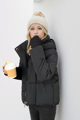 Short Puffer Down Coat coats