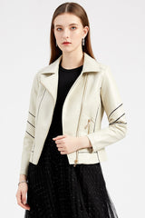 Lightweight PU Moto Jacket
