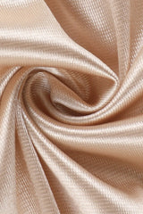 Silk Satin Off Shoulder Slit Formal Dress