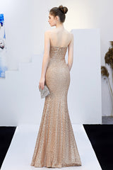 Sexy Slim Fishtail Party Dress with Belt