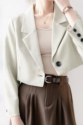 Short Length Relaxed Blazer