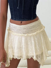 Fairy Grunge Layered Lace Skirt