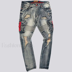 Fashion men vintage jeans jeans