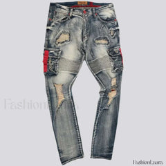 Fashion men vintage jeans jeans