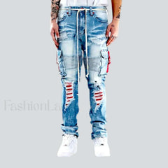 Fashion men vintage jeans jeans