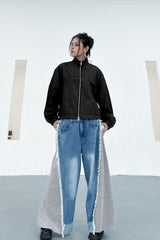 Denim Workwear Lapel Jacket