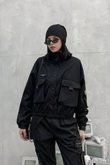 Cropped Street Utility Jacket