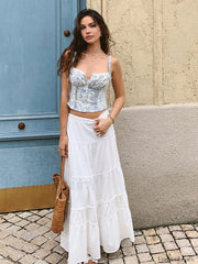 Floral Printed Graceful Cami Top Tank Tops & Camis