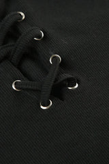 French Style V Neck Strappy High Split Waist Wrap Maxi Dress