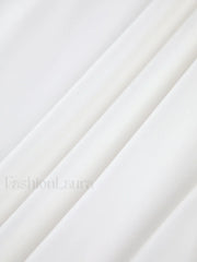 Frenchy Solid Graceful Off Shoulder Long Dress Dresses