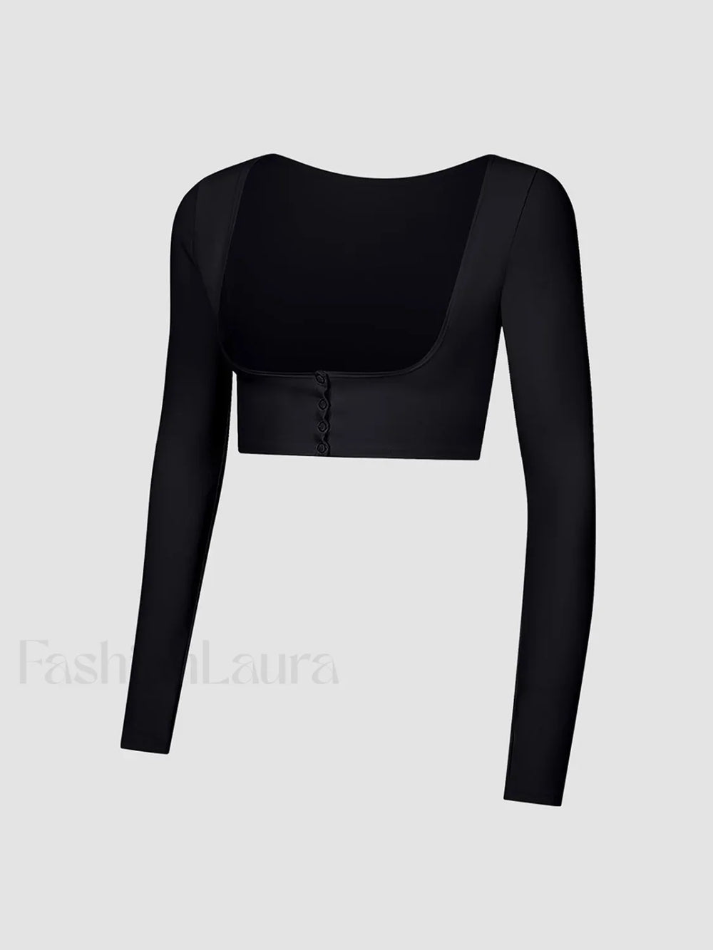 Front Charming Button Bolero T Shirts
