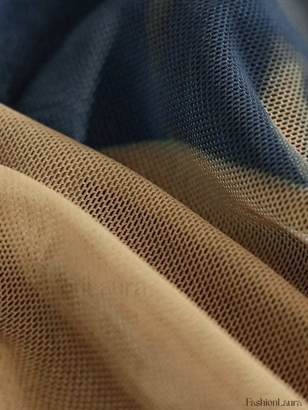 Halter Mesh Graceful Long Sleeve Shirt T Shirts