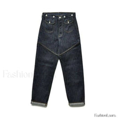 High quality jeans with suspenders jeans